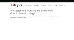 Desktop Screenshot of catalysts.cc